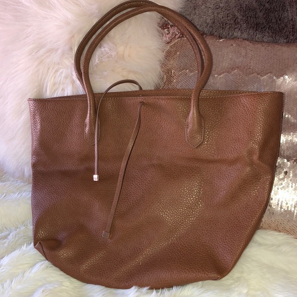 h&m tan bag